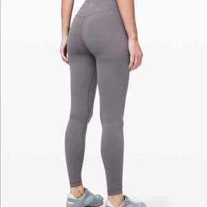 LULULEMON ALIGN HIGH-RISE PANT 25” in TITANIUM